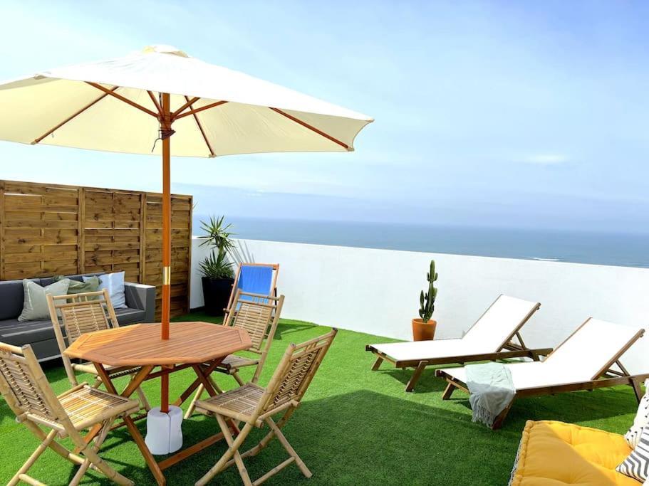 Nazare Boutique W Sea View And Private Rooftop Terace ภายนอก รูปภาพ